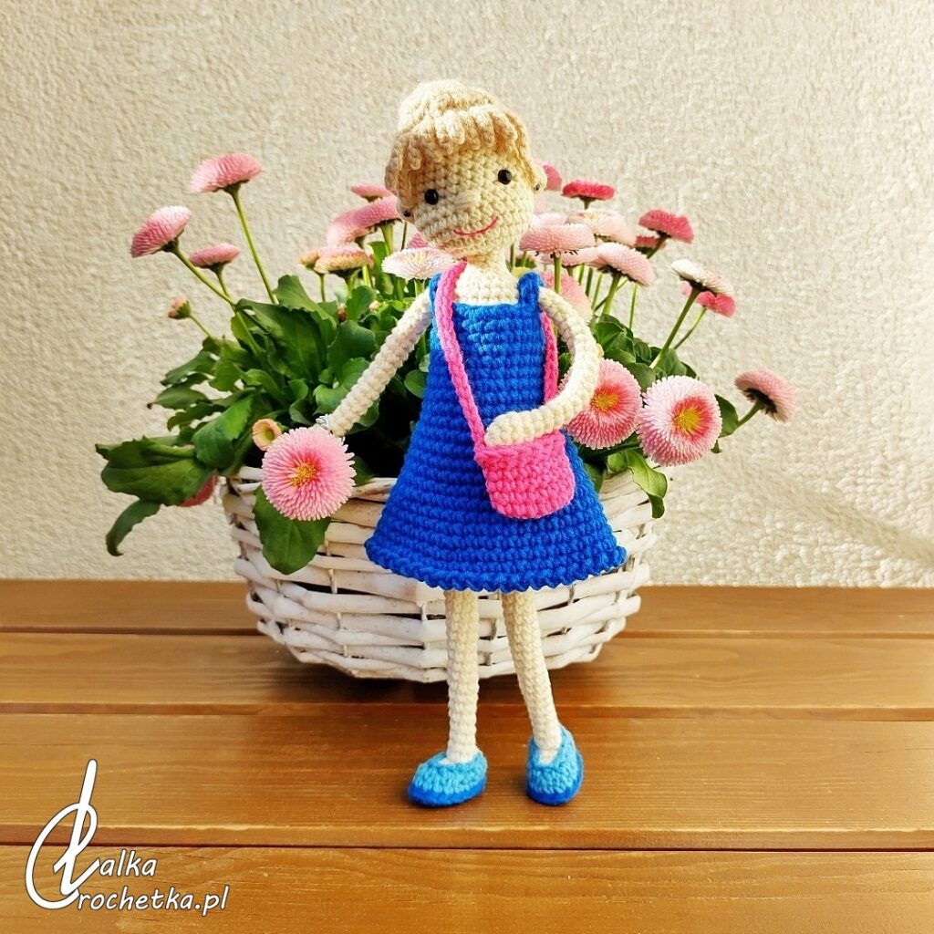 crochet doll gift souvenir birthday on request order from photo