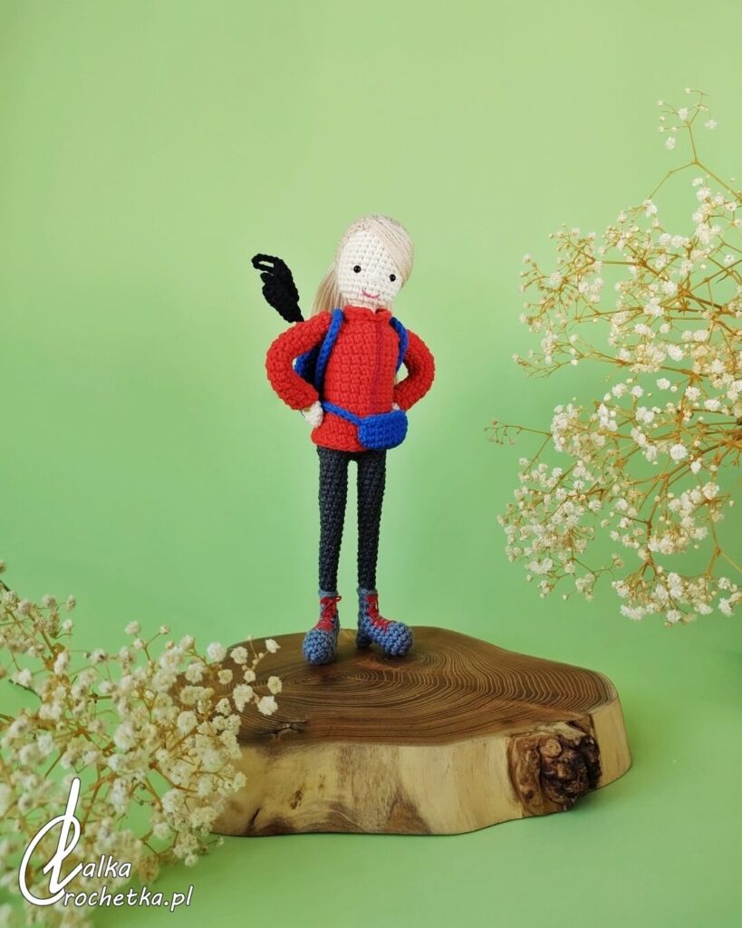 doll mini me lalka mala ja na zamowienie upominek dla przyjaciolki turystka